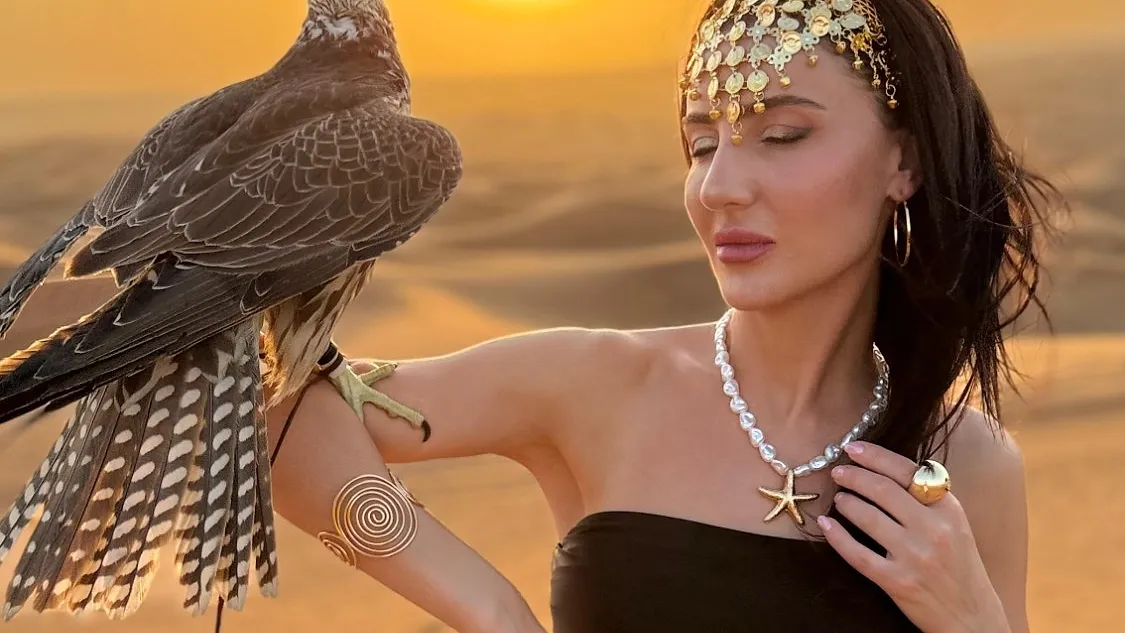 Bedouin Camp Welcome, Falconry & Henna
